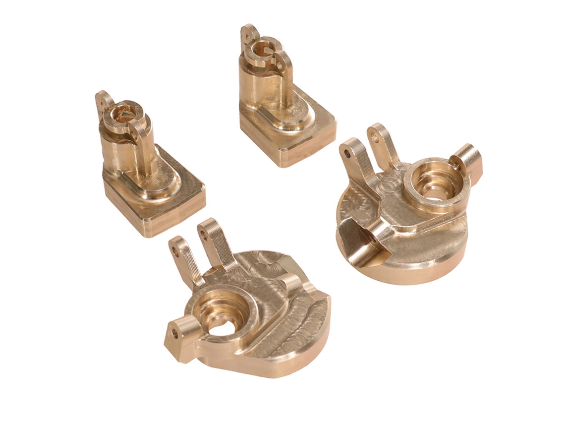 Latónaccesorios Metálicos Mejorados Copa Dirección Eje Delantero Latón + Copa Eje Trasero Modelos Vehículos Rc Mjx 1/12 H12y H12y+ Repuesto