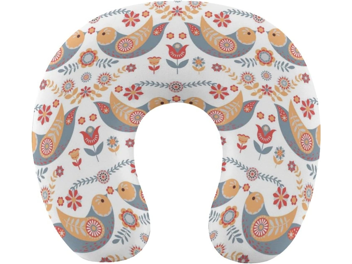 Almohada Viaje Forma U, Espuma Viscoelástica Viscoelástica Fácil Relajación Cómodos Familia.brfácil
