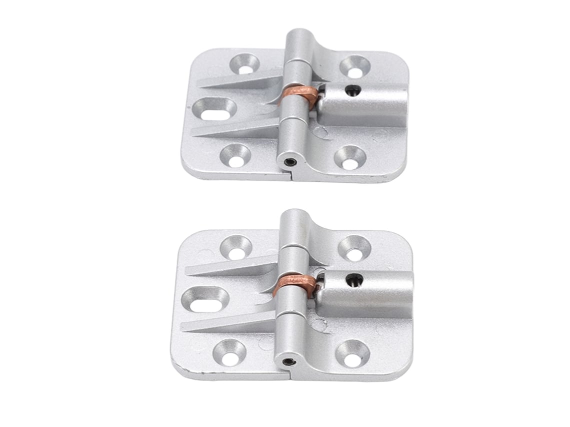 2 Bisagras Silenciosas De Aleación De Zinc De 90/180 Grados Para Puertas De Armarios Y Cajones.