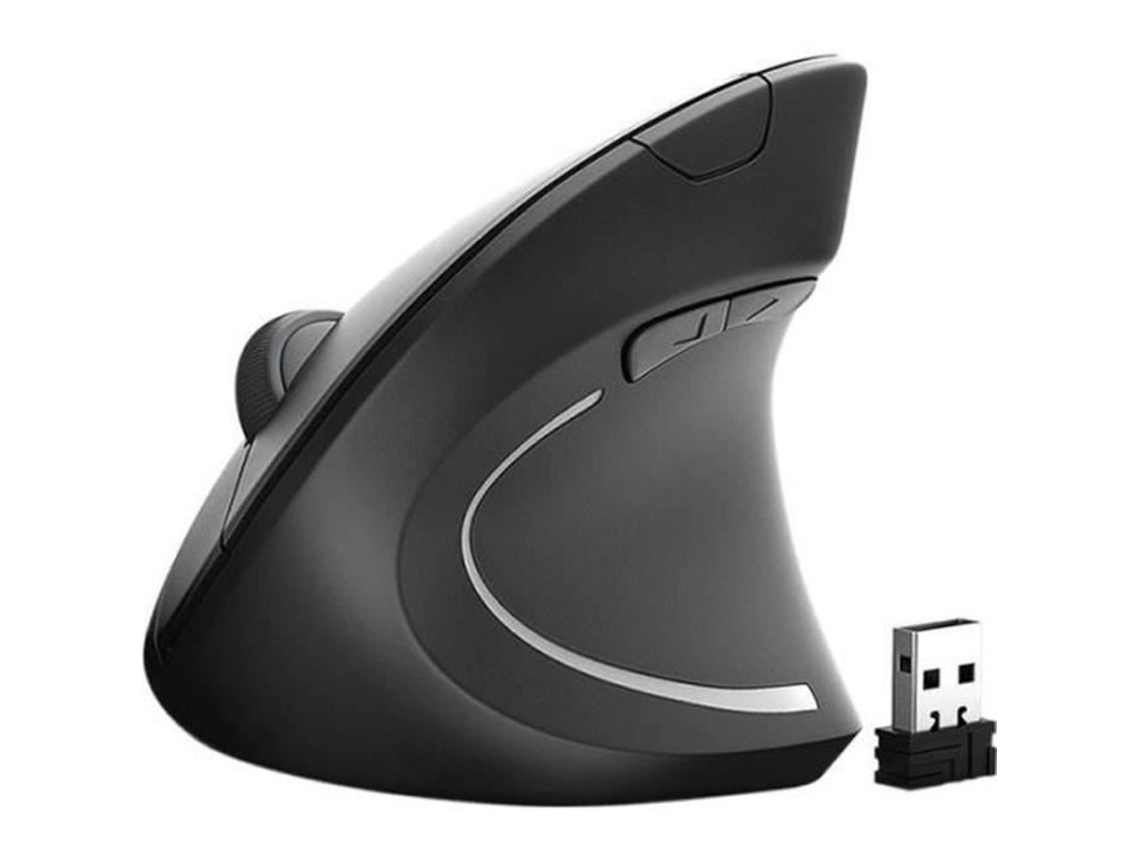 Bg00481-Ratón USB 2.4G Vertical Ergonómico Óptico Vertical Inalámbrico De 5 Botones para PC Portátil YWEI