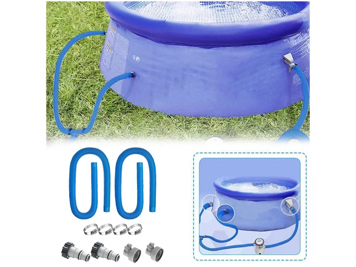 Conjunto De Mangueiras De Reposição Da Bomba De Água Da Piscina (2 Unidades)