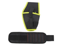 Riñonera Para Destornillador Eléctrico + Pulsera Magnética Amarilla Para Herramientas