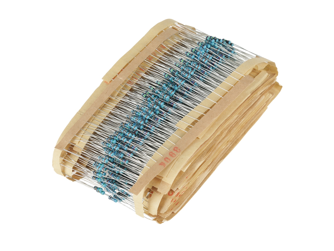 Kit De Resistencias De Film Metal 1/4w 1460pcs 1ohm-1mohm 73 Valores Tolerancia 1%
