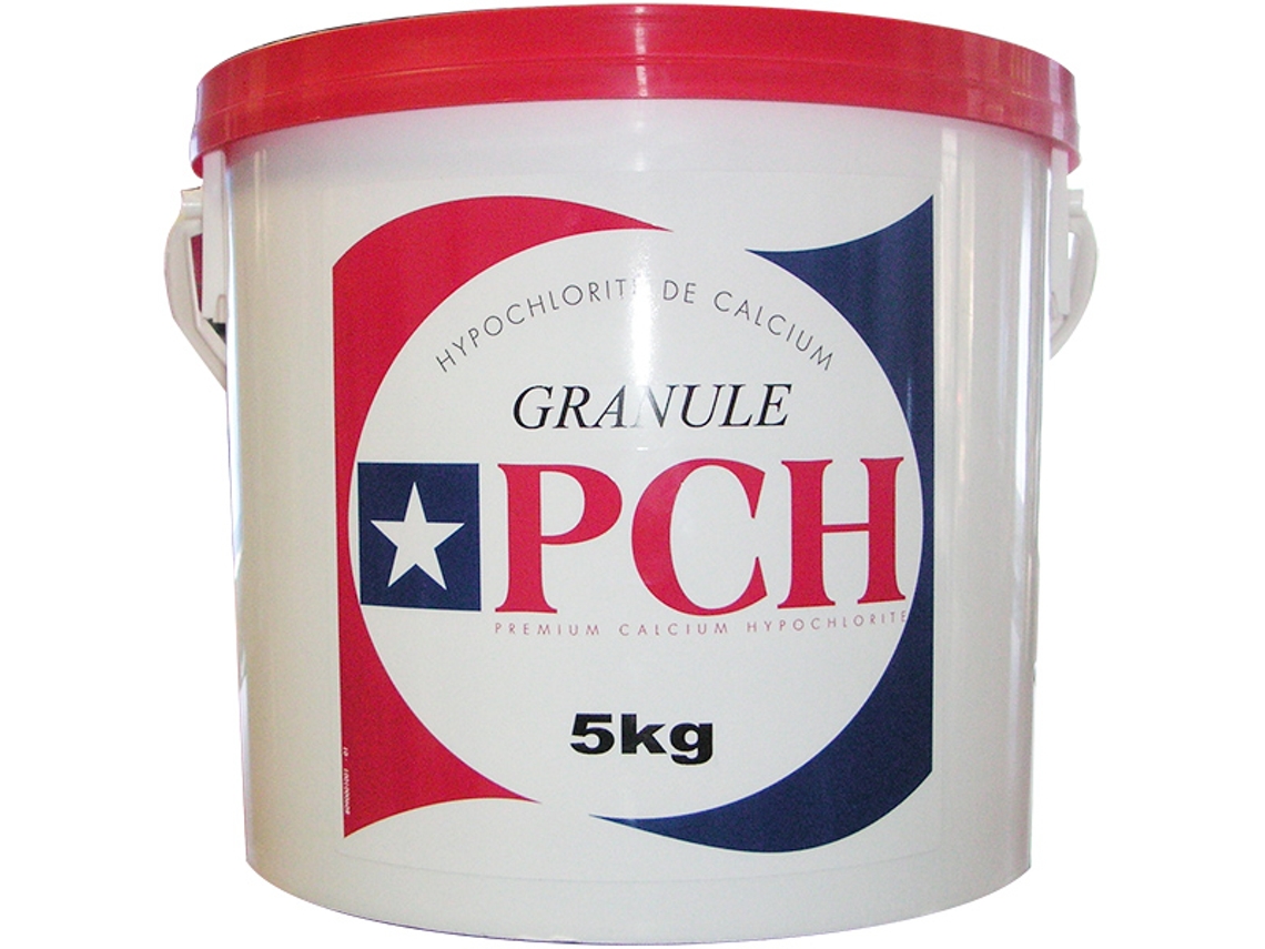 Choque Cloro Gránulos 5Kg Hipoclorito Cálcico PCH