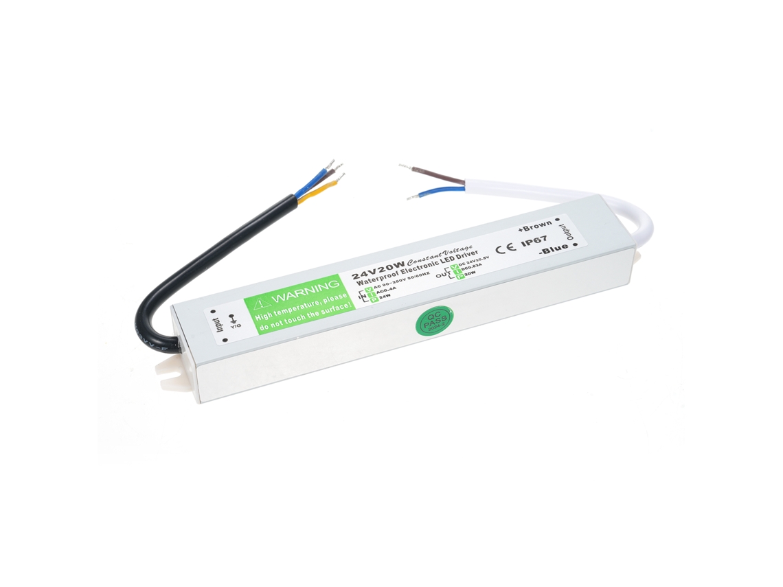 2026-adaptador Transformador De Alimentación Led Impermeable Ip67 Ac 90v-250v A Dc 24v 20w Para Tiras Led Exteriores Y Carteles