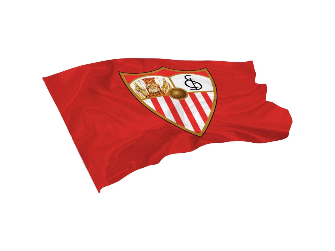 Bandera SEVILLA FUTBOL CLUB 74056 rojo