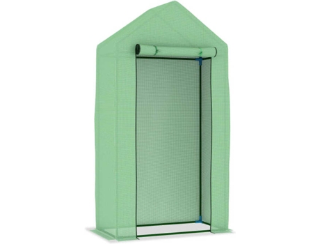 Invernadero VIDAXL con Estructura de Acero 0,5 m² 1x0,5x1,9 m
