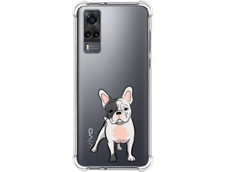 Carcasa Vivo Y52 5G TUMUNDOSMARTPHONE Dibujos Antigolpes Perros 06 Multicolor