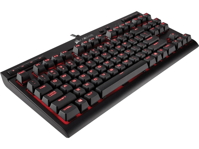 Teclado Gaming CORSAIR K63 (Mecánico - Inglés - Negro)