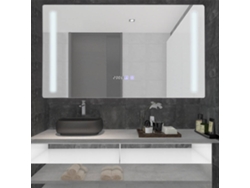 Espejo LED LEDKIA (Aluminio, Cristal - 60x80x2.5 cm)