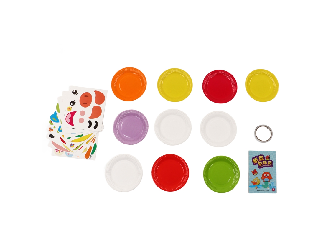 Pegatinas De Platos De Papel Para Hacer Tú Mismo: Ideales Para Fiestas Infantiles, Cumpleaños Y Baby Showers.