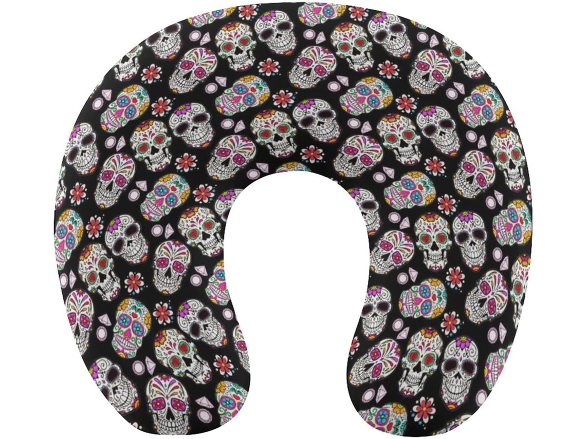 Almohada Viaje Espuma Viscoelástica, Viscoelástica Viscoelástica Fácil Relajación Cómodos Familia.brfácil