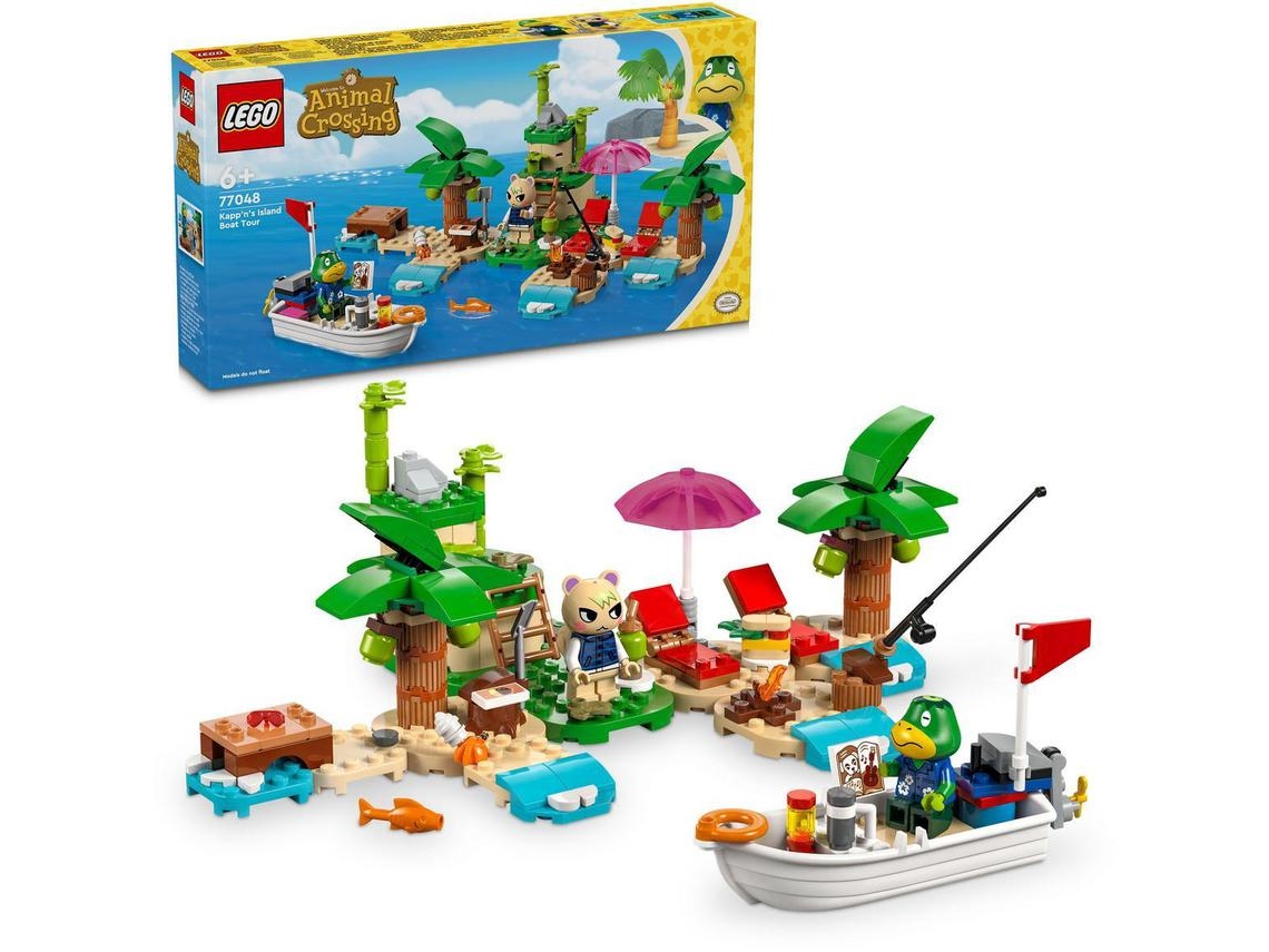 LEGO Animal Crossing: Passeio de barco do Kapp'n (233 peças)