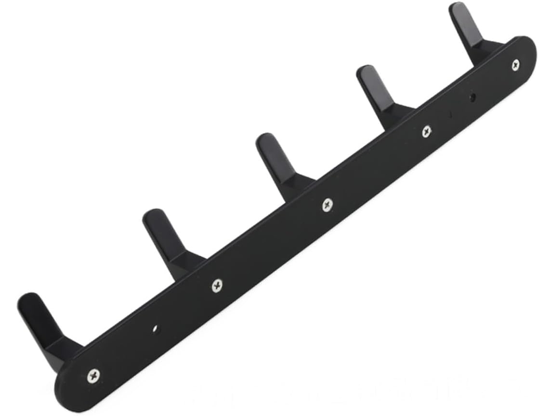Soporte De Pared De Aleación De Zinc Con Ganchos Resistentes Para Toallas Y