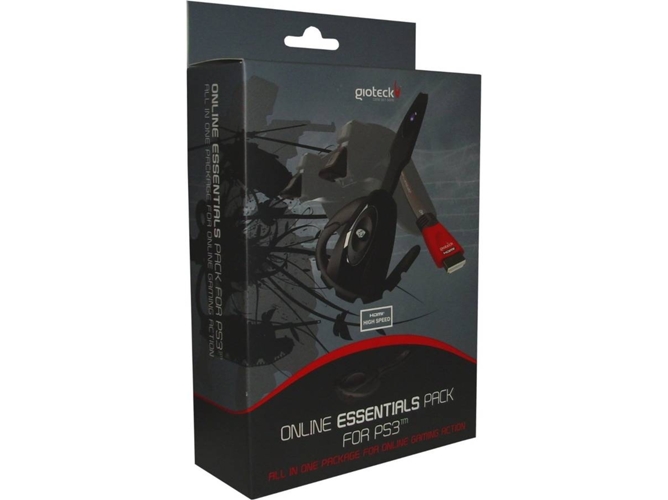 Auriculares Gaming GIOTECK Essentials Pack Gioteck Ps3