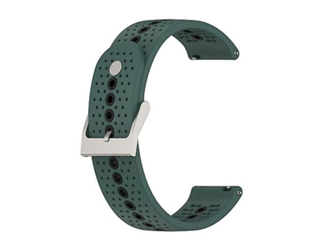 Correa De Reloj Inteligente Para Garmin Venu Sq, Correa De Silicona Negra Y Verde Oliva De 20Mm VENISYMLIS