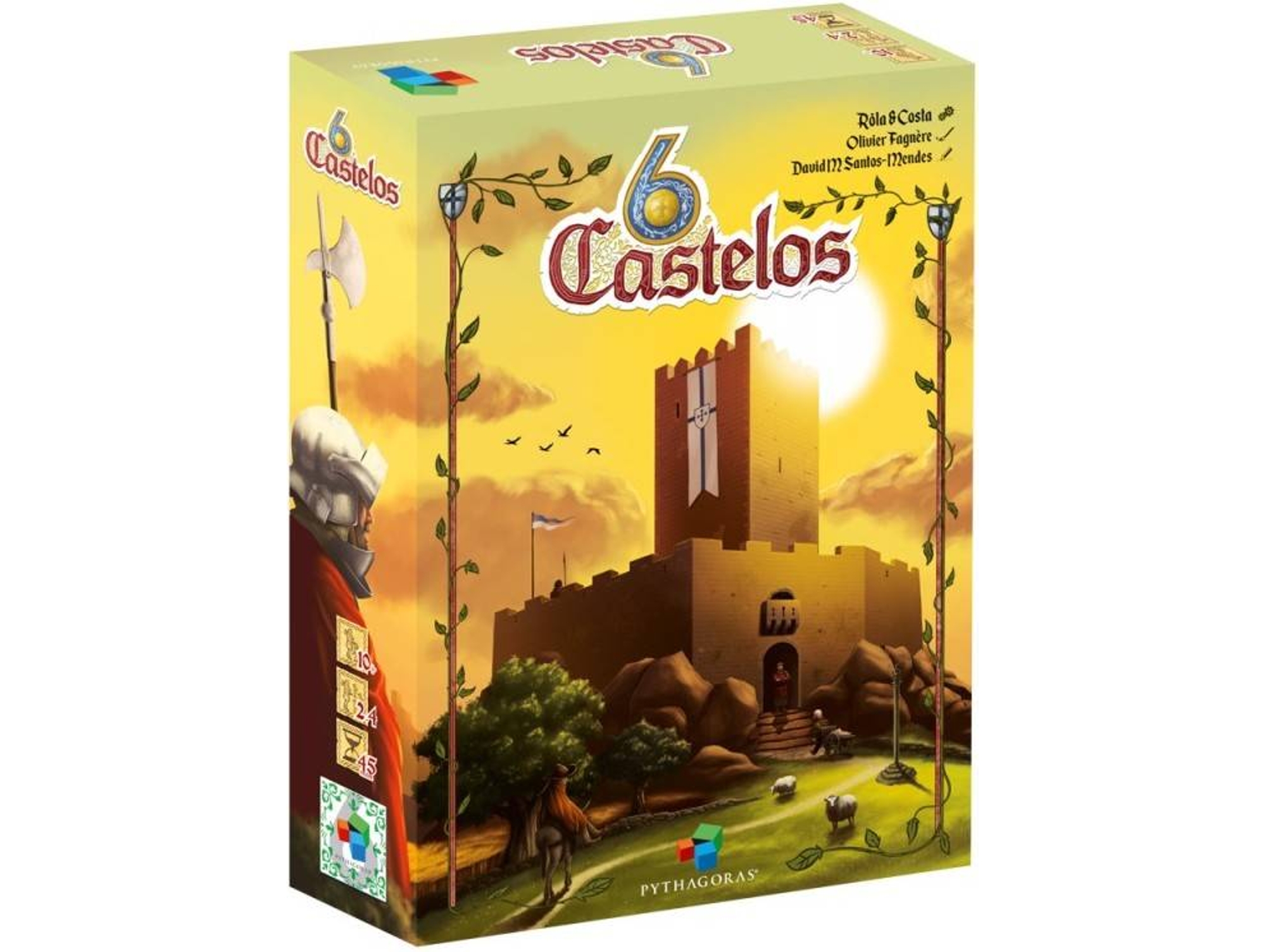 Juego de Mesa PYTHAGORAS 6 Castelos (Portugués - Edad Mínima: 10)