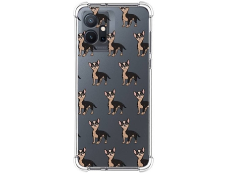 Carcasa para Vivo Y55 5G TUMUNDOSMARTPHONE Dibujos Antigolpes Perros 11 Multicolor