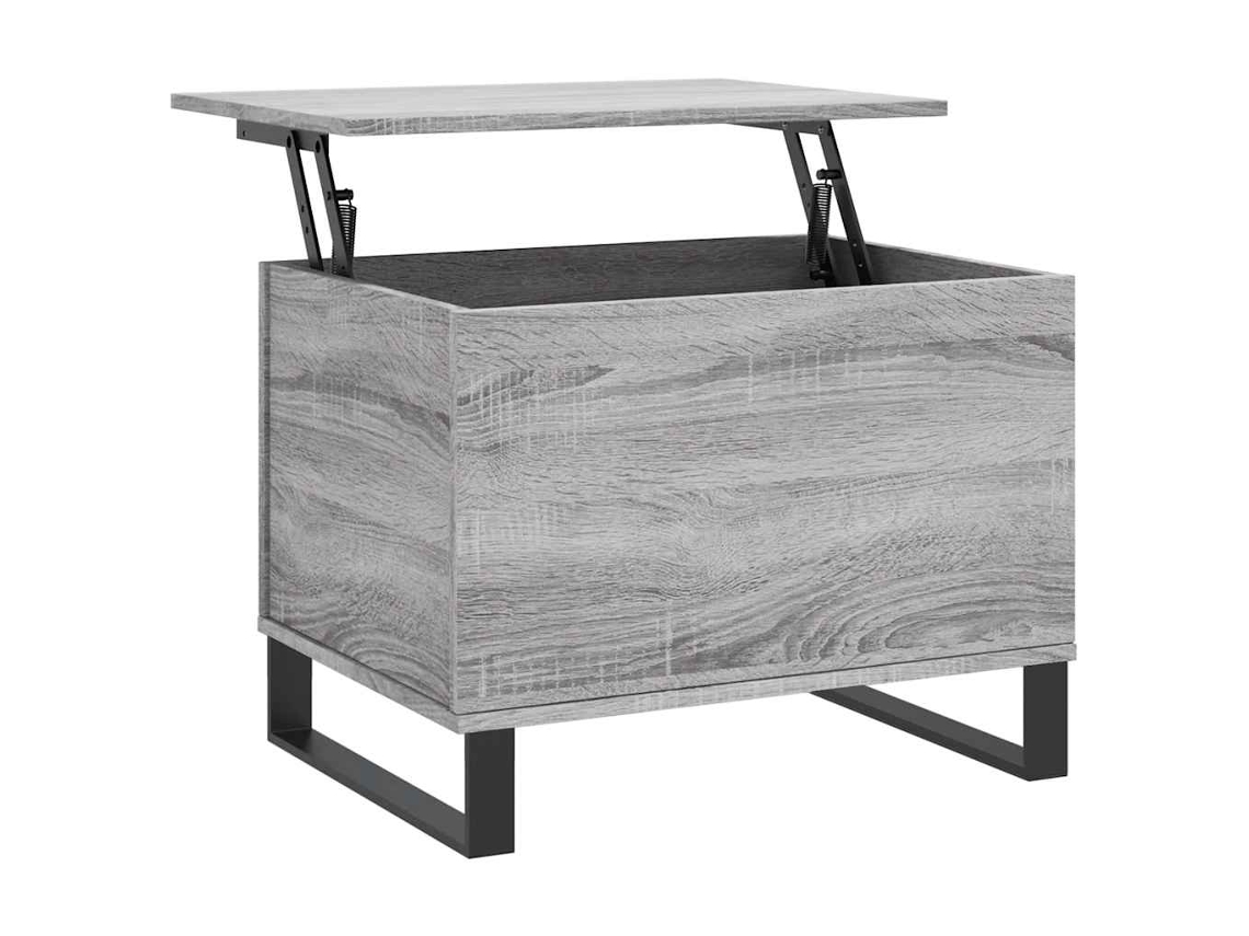 Maison Exclusive - Mesa De Centro Madera Contrachapada Gris Sonoma 60x44,5x45 Cm