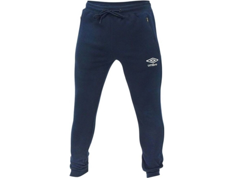 Pantalones para Hombre UMBRO pro training cuffed Blanco, Azul para Fútbol (S)