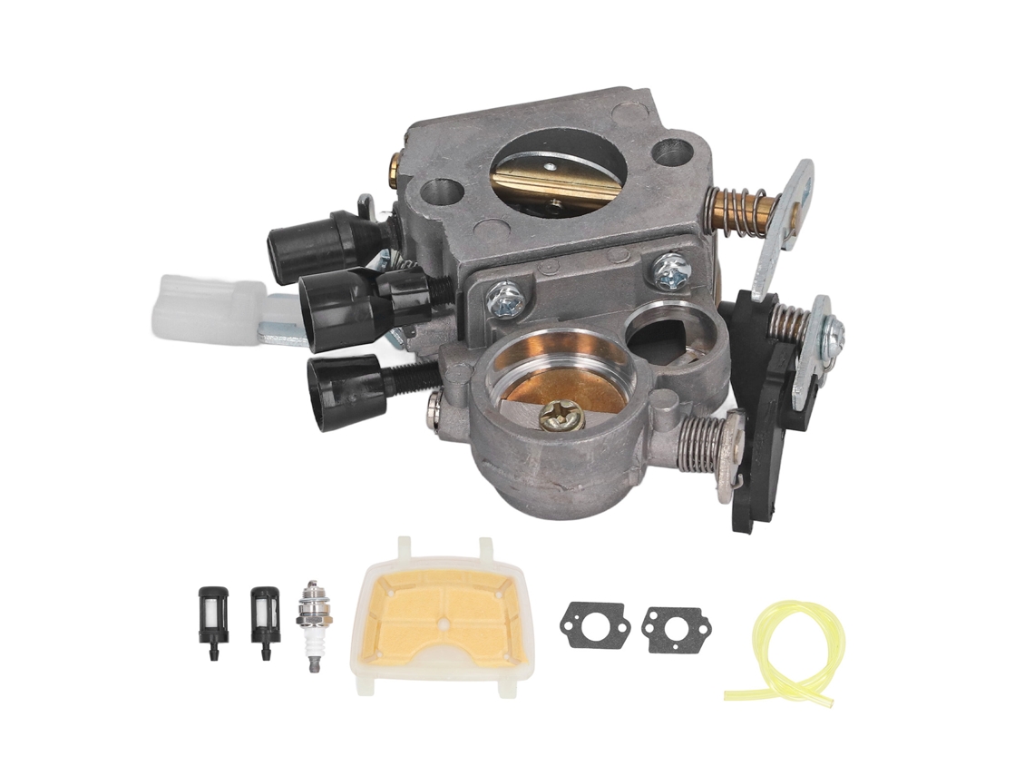Kit De Carburador Con Filtro Y Repuestos Para Motosierras Stihl Ms171, Ms181, Ms201 Y Ms211.