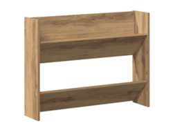 Zapatero de pared fabricado en madera de roble artesanal, MAISON EXCLUSIVE, 80x18x60 cm