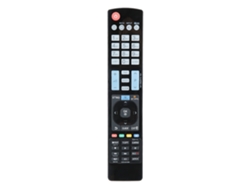 Mando A Distancia Negro De Abs Resistente Al Desgaste Para Televisores Lcd Lg Akb73615306/akb72615379/akb72914202