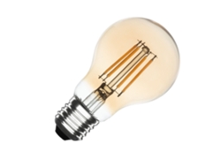 Bombilla E27 6w 540 lm regulable A60 filamento dorado sin parpadeo 4000k blanco neutro Ledkia