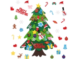 RNEMITERY Decoración navideña DIY, actividad interactiva entre padres e hijos que mejora la destreza manual de los niños, regalos navideños para colgar en la pa