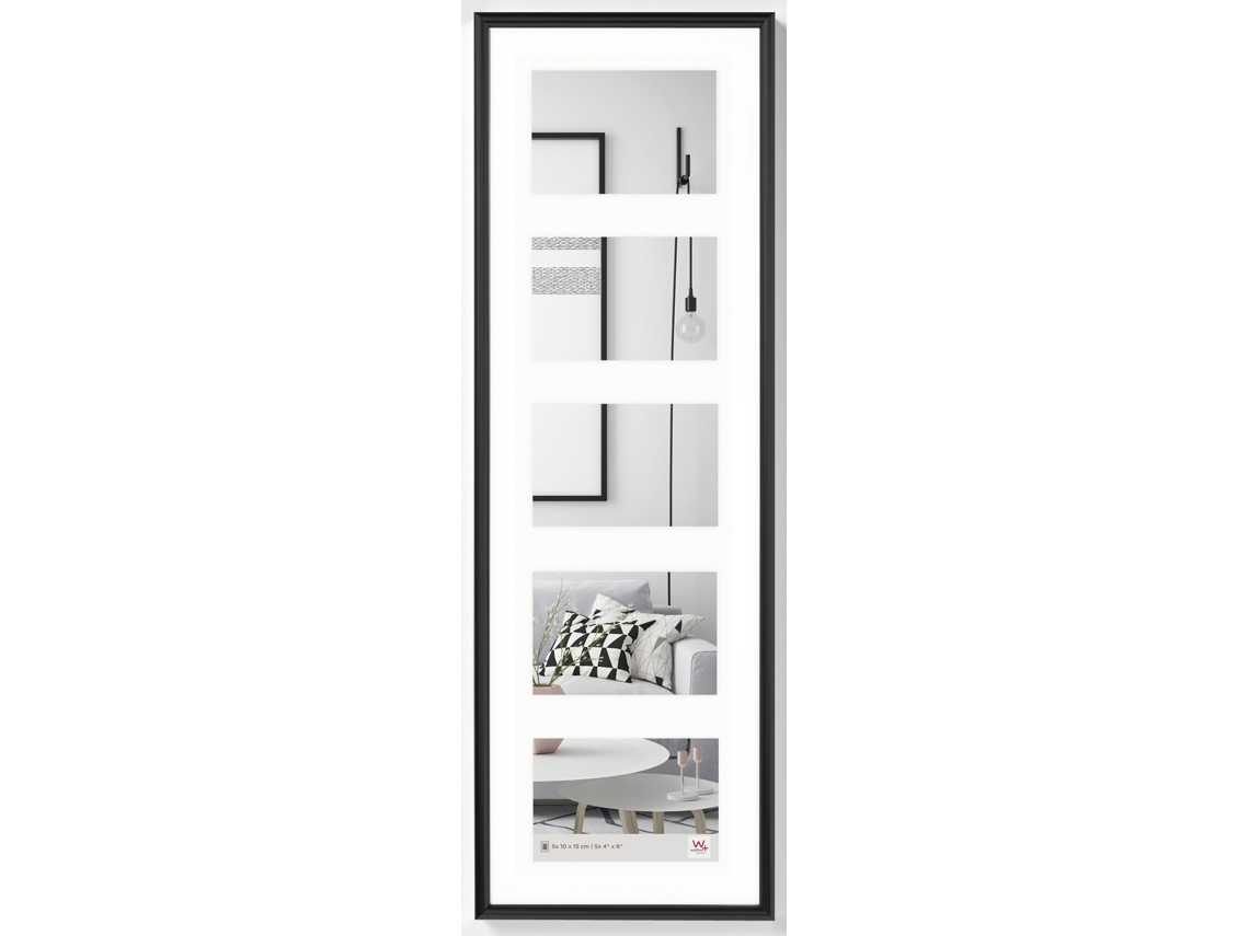 Marco Para Fotos Galeria Marco Plastico Tamaño 5X10X15 Cm Negro MY PERFECT DESIGN