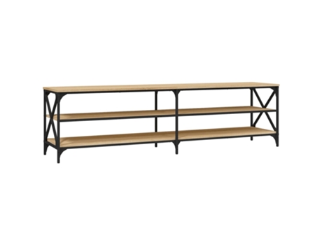 Maison Exclusive - Mueble para TV madera contrachapada roble Sonoma 180x40x50 cm