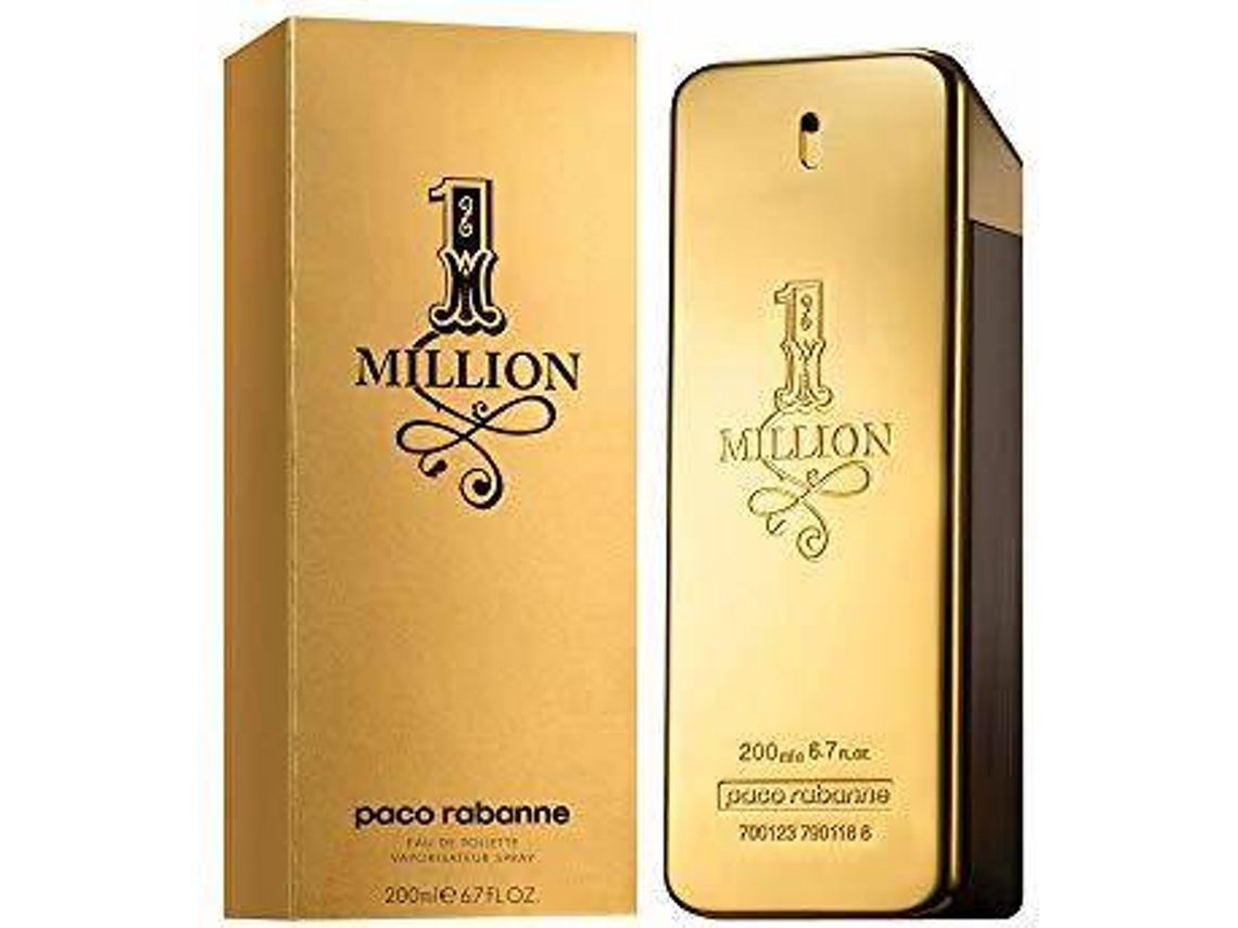 Perfume PACO RABANNE 1 Million 200ml 6.7 fl.oz (Eau de toilette)