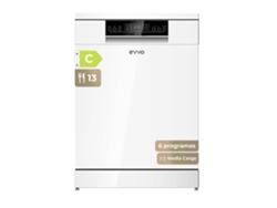 Lavavajillas Evvo D1y, 60cm, 13 Servicios, Apertura Automática, Media Carga
