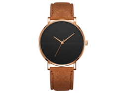 Reloj De Pulsera Unisex Sencillo De Silicona Con Correa De Aleación De Zhoulianfa (oro Rosa)