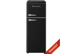 Refrigerador y congelador independiente Lkk 210rb negro Ravanson