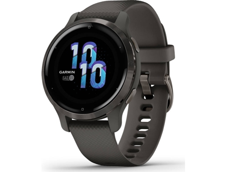 Reloj Deportivo GARMIN Venu 2S (Bluetooth - 10 días de autonomía - Negro)