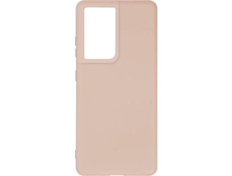 Carcasa Samsung Galaxy S21 Ultra AVIZAR Semi rígida Soft Touch Rosa Claro