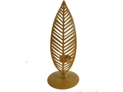 Candelabro Nórdico De Hierro Forjado Con Diseño De Hojas, Decoración Creativa Hecha A Mano, Atrezzo Para Películas.