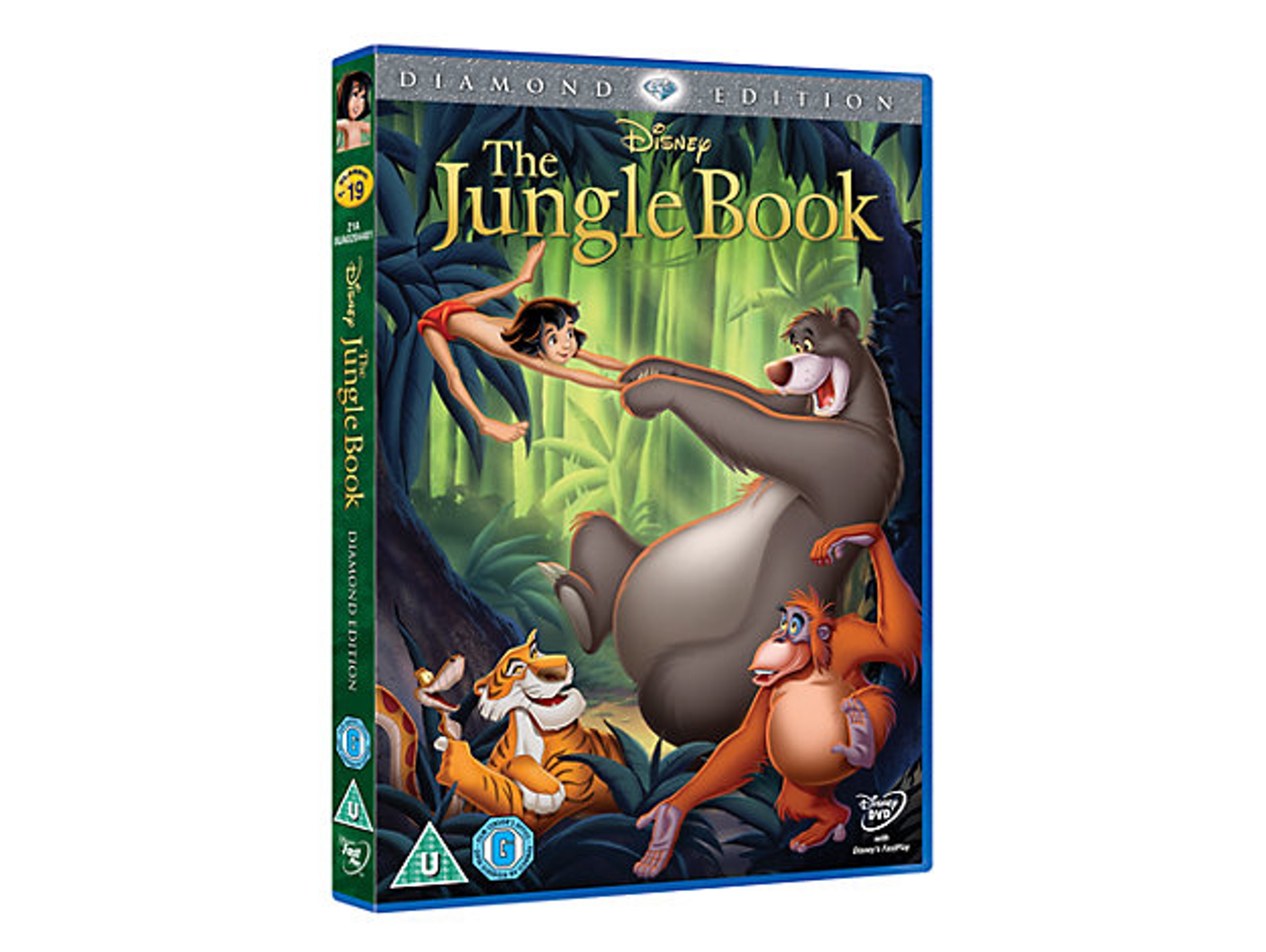 DVD Disney Jungle Book Inglés Diamond Edition