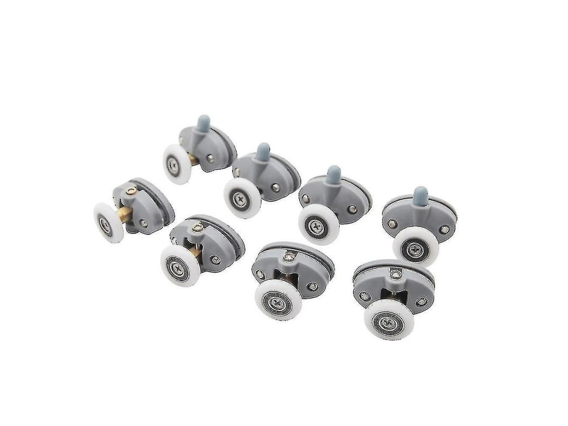 Rueda Deslizante Unica De Nylon Para Puerta De Ducha Con Cristal 4-6mm Carga 30kg25mm