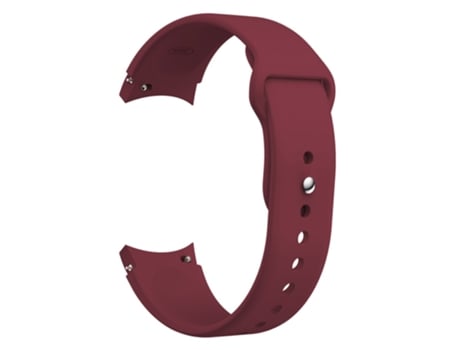 Correa de Silicona liberación rápida con botón para Samsung Galaxy Watch 5 40mm/44mm/5 Pro 45mm - vino tinto
