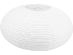 Elegante Decoración Y Protección Contra El Polvo Para Lámpara Colgante De Papel Blanco Plegable.