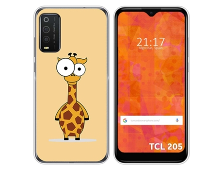 Carcasa TCL 205 TUMUNDOSMARTPHONE Dibujos Multicolor