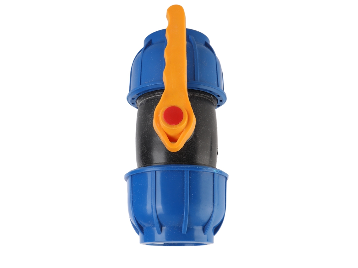 Conector de tubería de PE de 63 mm, válvula de bola, accesorios para válvulas
