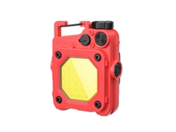 Mini linterna LED superbrillante con llavero, recargable, con imán y sacacorchos, ideal para camping y emergencias. Aeuzwr