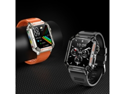 Reloj Inteligente Para Hombre Con Luz Led, Pantalla De 1,91", Llamadas Bluetooth, Monitor De Frecuencia Cardíaca Y Monitor De Actividad Física Para Ios Y Android.