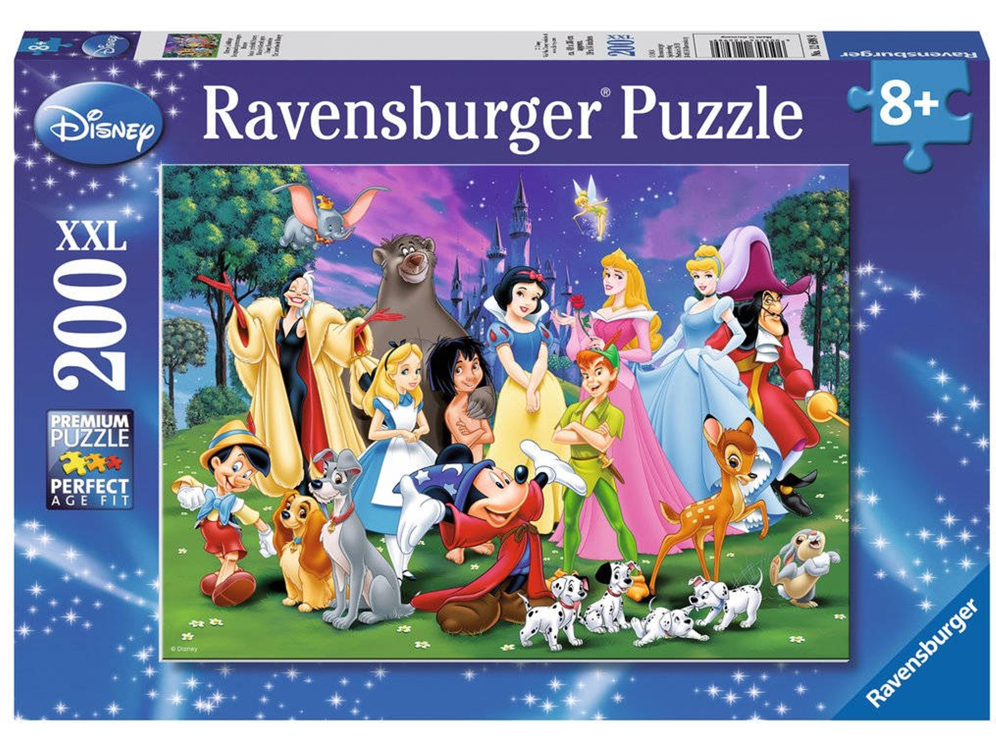 Puzzle RAVENSBURGUER XXL Disney (200 Piezas)