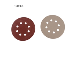 100 Discos De Lijado Circulares De 5 Pulgadas, Grano 80-3000, Para Madera, Cuero Y Pulido De Paredes.