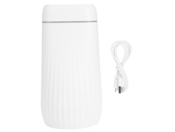 Humidificador De Aire Ultrasónico Con 2 Boquillas, Luz De Color, 1000 Ml, Ajustable, Blanco
