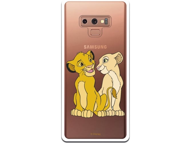 Carcasa Samsung Galaxy Note 9 DISNEY Simba y Nala Multicolor